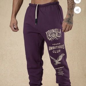 Purple YoungLa Immortal Joggers